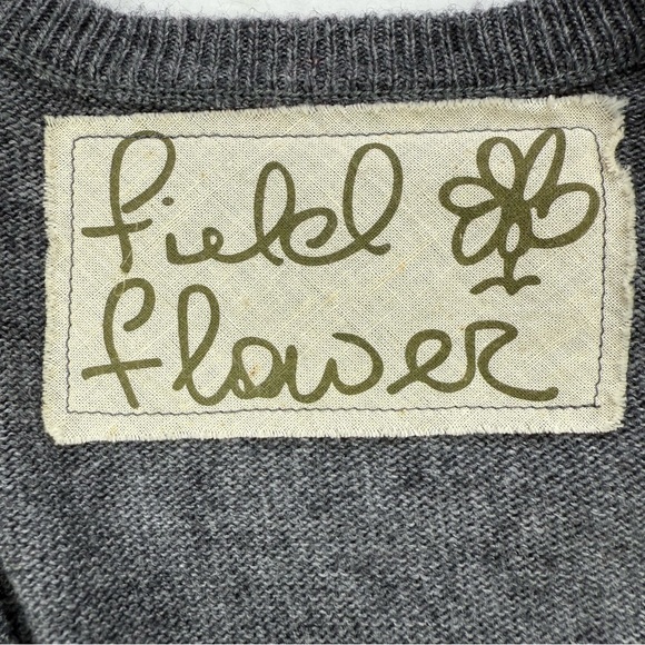 Anthropologie Field Flower cardigan with Turtle print, NWT, S - Picture 3 of 7